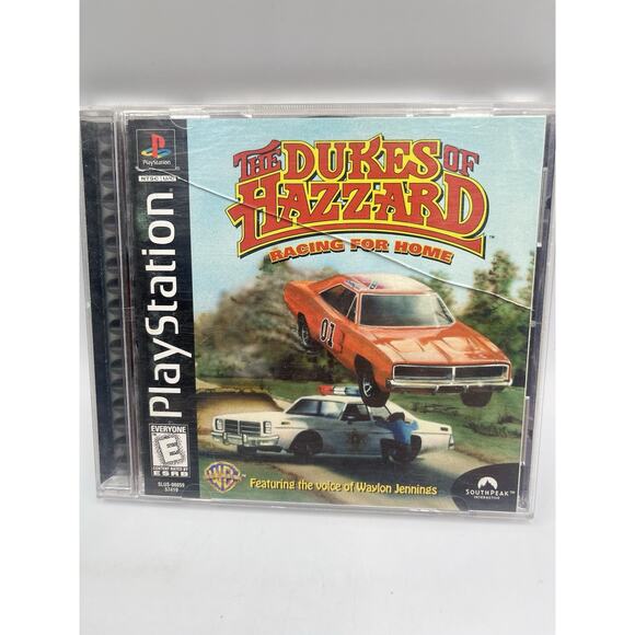 The Dukes of Hazzard: Racing for Home Sony Playstation 1 PS1 Complete Cib - Picture 1 of 8